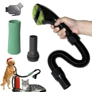 Pet Vacuum Grooming Brush