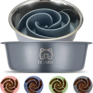 Stainless Slow Feeder Bowl