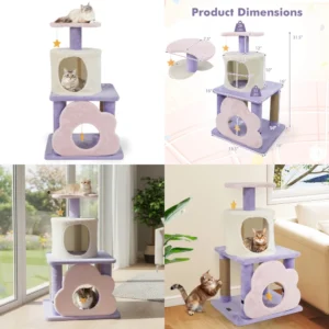 Jute Cat Activity Center