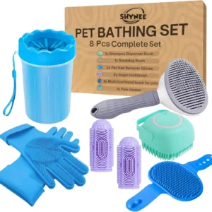 8-Piece Dog Grooming Kit