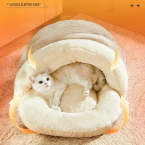 Enclosed Luxury Cat Bed
